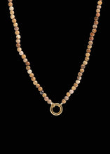 Load image into Gallery viewer, Wanderlust Bail Gemstone Necklace – Picture Jasper