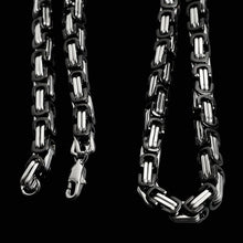 Load image into Gallery viewer, Iron Saint Chain — Blackout Steel — 10mm — 24"