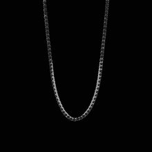 Load image into Gallery viewer, Black Out Tennis Chain – 18"