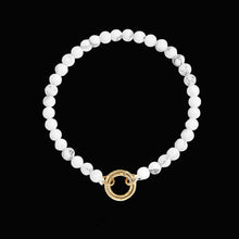 Load image into Gallery viewer, Wanderlust Bail Gemstone Bracelet – Howlite