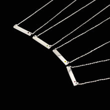 Load image into Gallery viewer, Marked For Life Bar Necklace