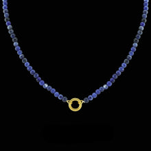 Load image into Gallery viewer, Wanderlust Bail Gemstone Necklace – Sodalite