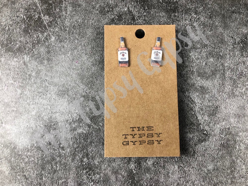 Typsy Jim Whisky Earrings