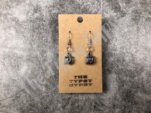 Mini Baseball Earrings