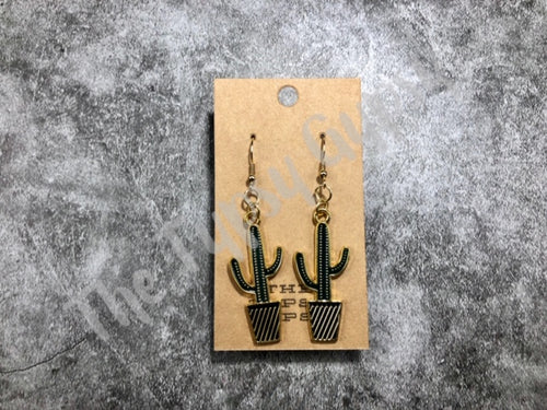 Saguaro Cactus Earrings