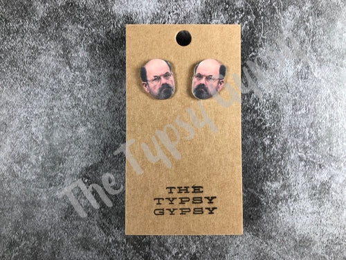 Famous Faces Dennis Rader / BTK Earrings