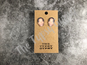 Famous Faces OJ Simpson Mugshot Earrings