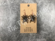 Load image into Gallery viewer, Large Spider Earrings